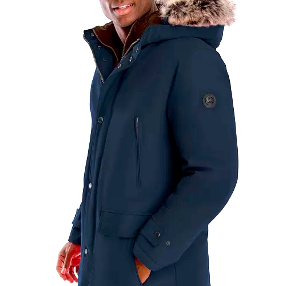 Michael Kors Men's Hooded Bib Snorkel Parka coat - Picture 1 of 1